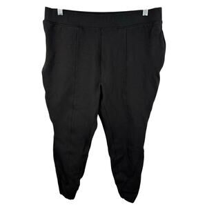 Coolibar Sarsala Cove Leggings Black Size Large 25 In UPF 50+ Proetction Stretch